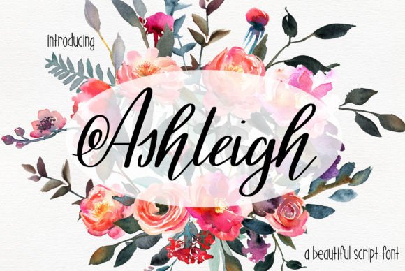 Ashleigh Font for Elegant Campaign Design