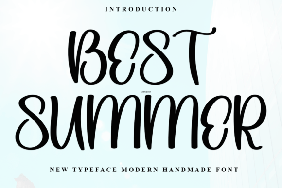 Best Summer Script Font for Handmade Creators