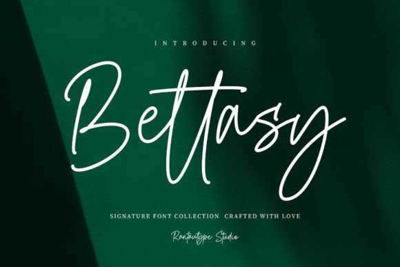 Bettasy: A Stylish Script Font for Editorial Design