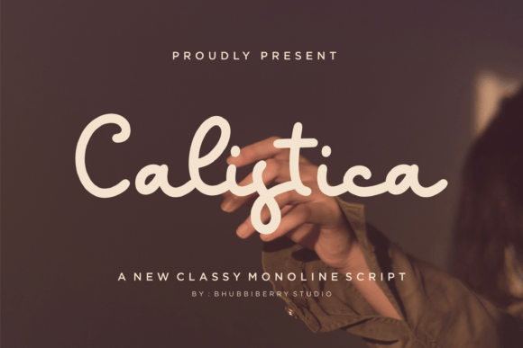 Calistica: A Timeless Script Typeface for Editorial Design