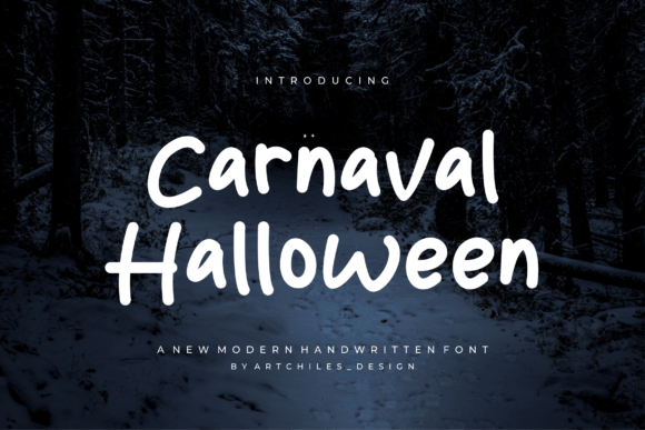 Carnaval Halloween: The Spooky Script Font for Campaigns