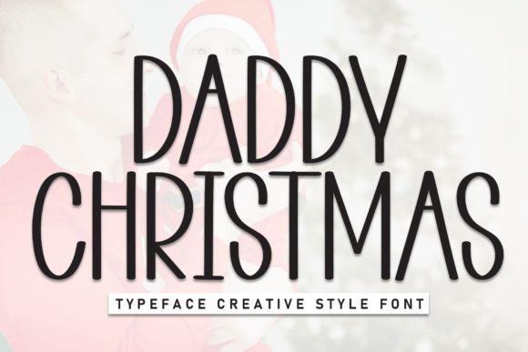 Daddy Christmas: A Warm Script Handwritten Font for Designers
