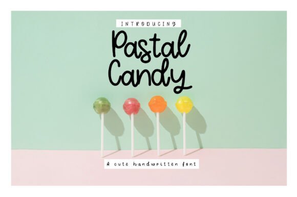 Designing Joyful Brands with Pastal Candy Font