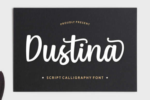 Dustina Font: Elegant Script for Branding Projects
