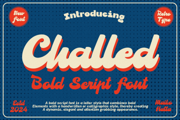Elevate Editorial Layouts with the Challed Typeface