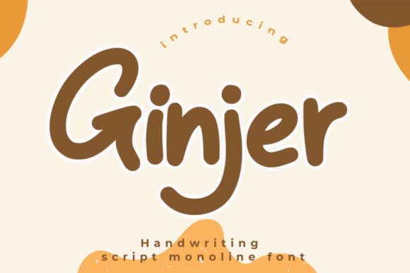 Ginjer Typeface for Elegant Branding Projects
