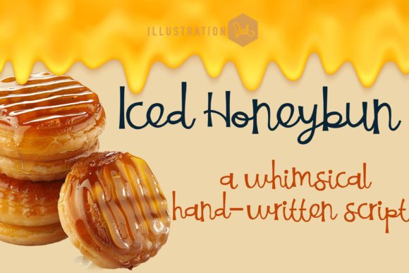 Iced Honeybun: The Perfect Script Handwritten Font for Makers
