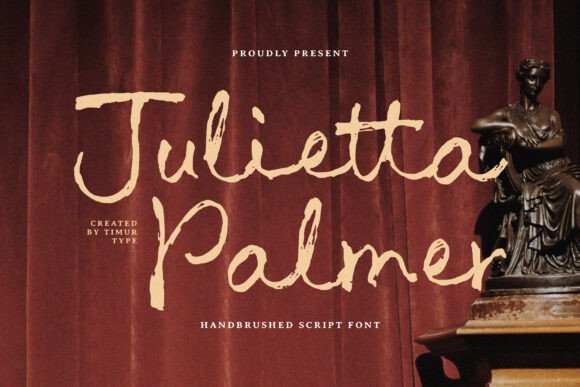 Julietta Palmer: A Refined Script Font for Editorial Design