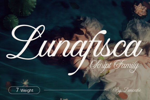 Lunafisca: The Script Font for Handmade Brands