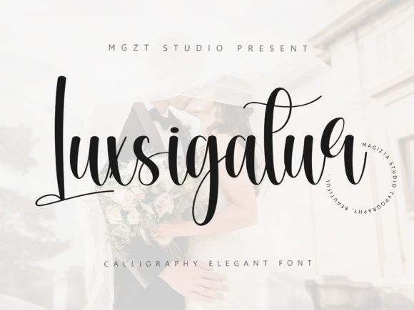 Luxsigatur: An Elegant Script Font for Branding