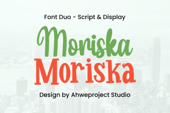 Moriska Typeface for Authentic Brand Design