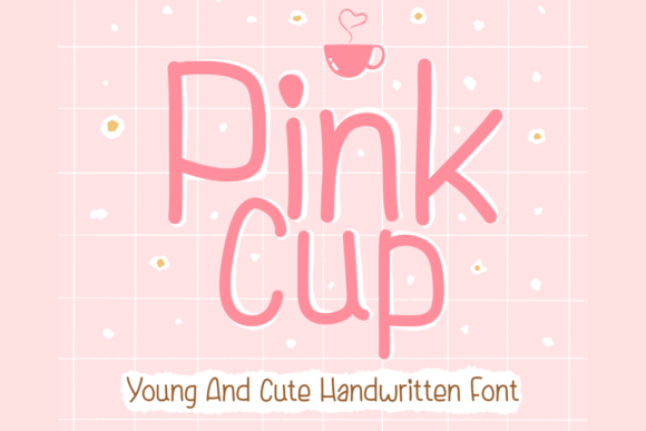 Pink Cup Font for Modern Web Design