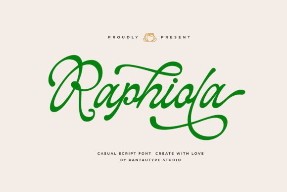 Raphiola: Elevating Web Design with Elegant Script Fonts