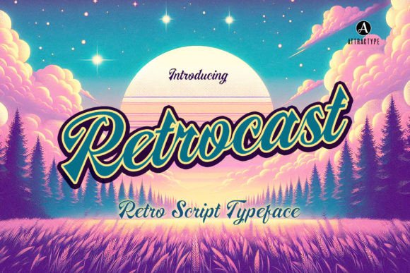 Retrocast: The Vintage Script Font for Memorable Brands