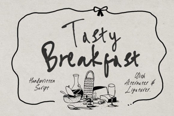 Tasty Breakfast Typeface for Modern Web Design
