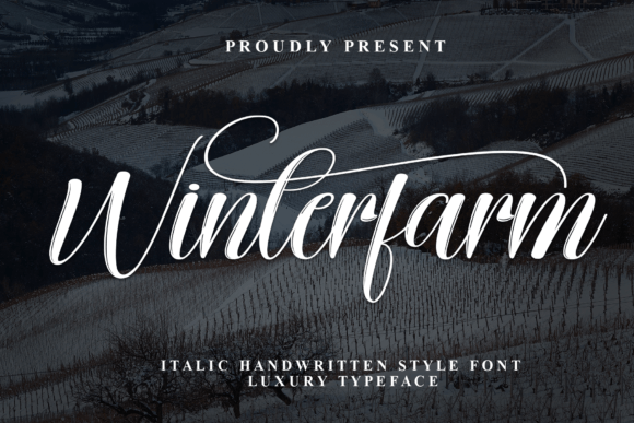 Winterfarm Font: Elegant Script for Designers