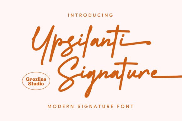 Ypsilanti Signature: The Modern Script Typeface for Marketers